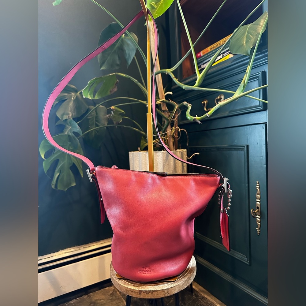 Coach Bleecker Sport Mini Duffle Bucket Purse